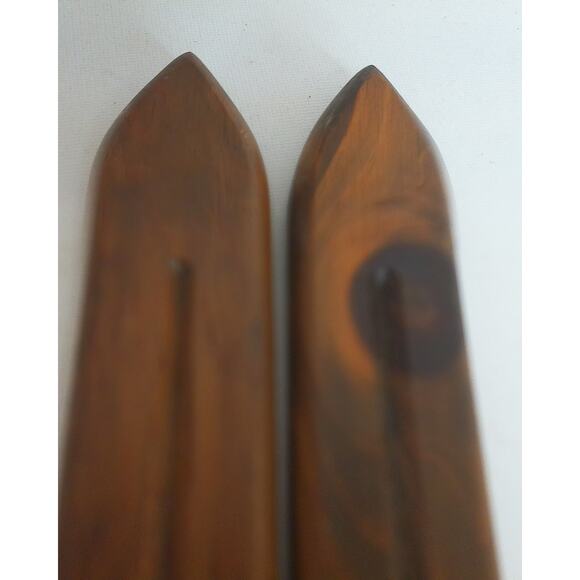 Vintage Ardco ot Homco Wooden Wall Candle Holders Sconces - Picture 5 of 6